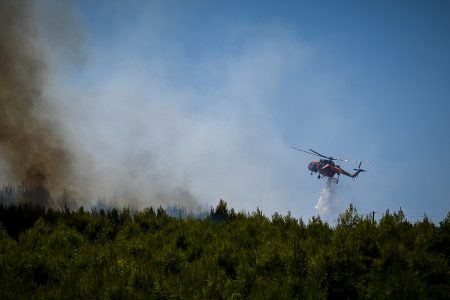 Φωτιά στην Ηλεία: Μήνυμα του 112 για εκκένωση τεσσάρων οικισμών