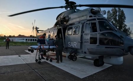 Γαύδος: Διάσωση τραυματία από Super Puma της Πολεμικής Αεροπορίας – Βίντεο