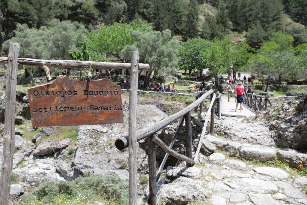 Κλειστό και την Κυριακή το φαράγγι της Σαμαριάς λόγω κατολισθήσεων