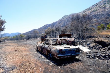 Φωτιά στη Χίο: Χιλιάδες στρέμματα έγιναν στάχτη, οδοιπορικό στις καμένες εκτάσεις